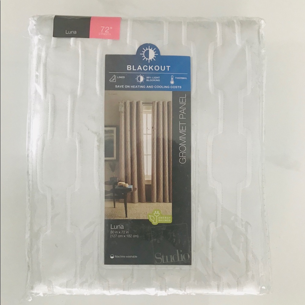 Luna Grommet Panel Blackout 72”Length